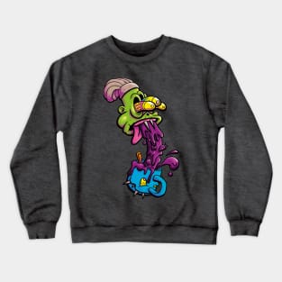 Colada morada Guagua fink dia de muertos Crewneck Sweatshirt